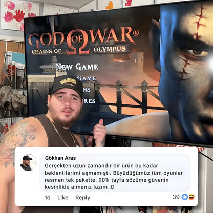 Tak-Çalıştır Kablosuz Retro 4K Konsol Paketi™