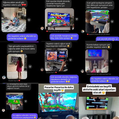 Tak-Çalıştır Kablosuz Retro 4K Konsol Paketi™